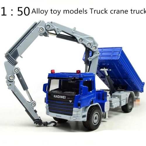 Livraison Gratuite! 2014 Super Cool! Modèles De Jouets Coulissants En Alliage 1 : 50 Camion-Grue, Jouets Éducatifs Pour Bébés