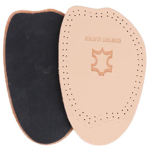 Semelles Souples À Talons Hauts, 1 Paire, Pour L'avant Pied En Cuir, Épais, Demi Code, Absorbe Les Chocs, Respirantes, Accessoires Pour Chaussures