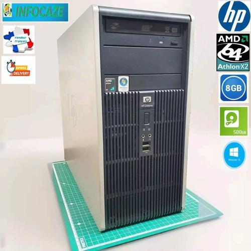 HP COMPAQ DC5850 MT AMD Athlon 64 X2 - Ram 8 Go - DD 500 Go