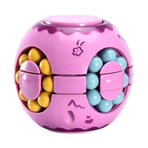 Mini Cube Magique Coloré 3 En 1 Gyro Spinner, Jouets Pour Le Bout Des Doigts, Anti-Stress, Pour Enfants Et Adultes De 5-7 12-15 Ans