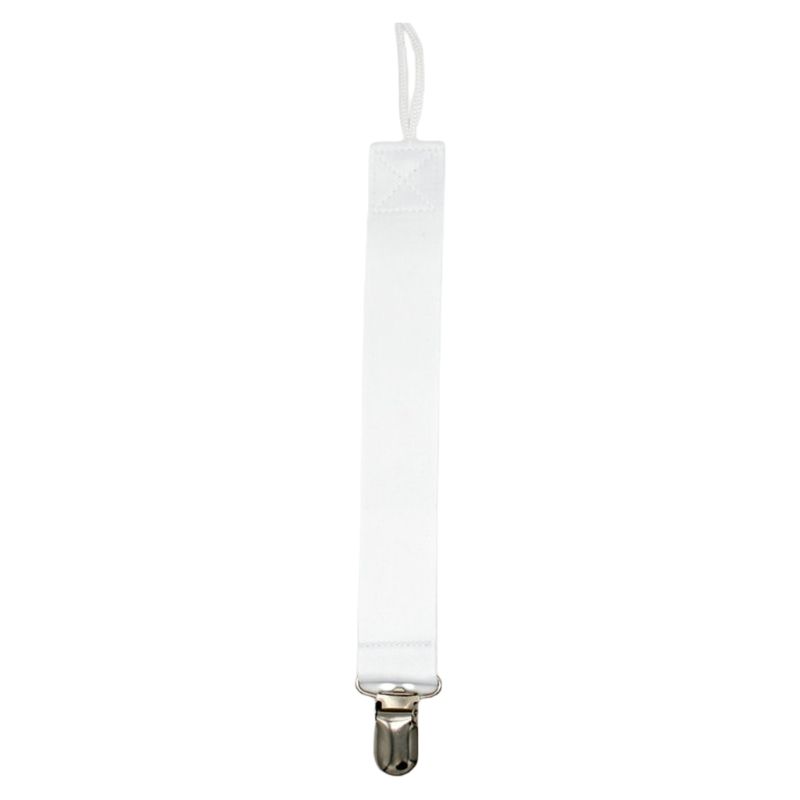 Attache Ttine Blanc Blanc Pour Bb, Clip De Sucette, Porte...