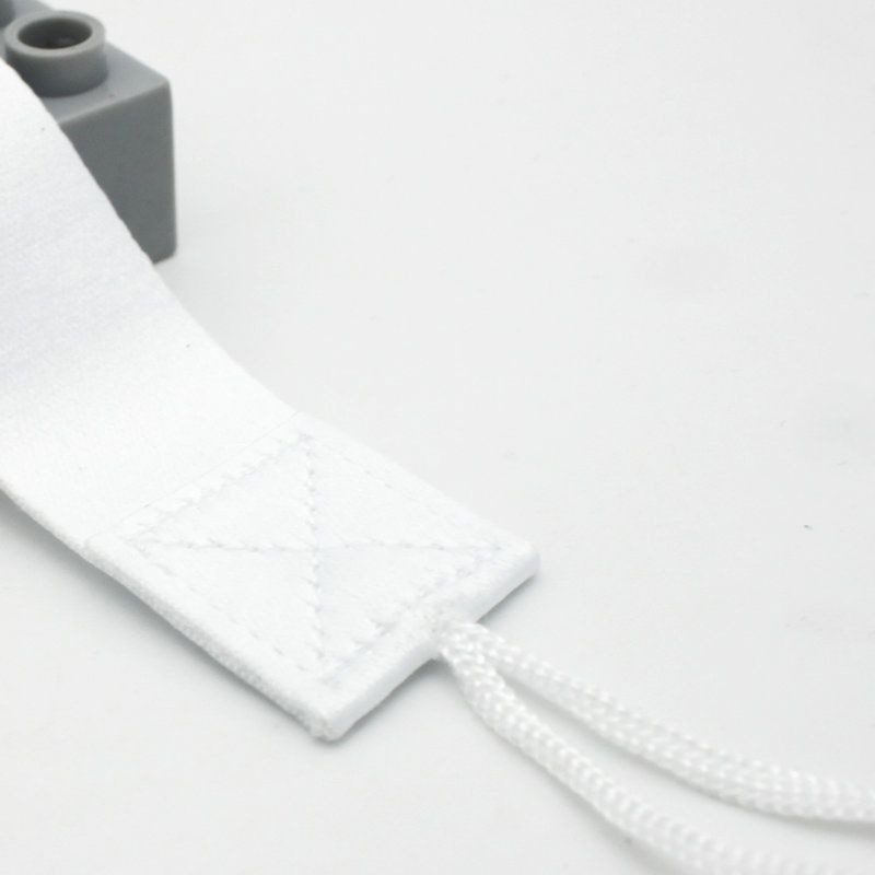 Attache Ttine Blanc Blanc Pour Bb, Clip De Sucette, Porte... - 2