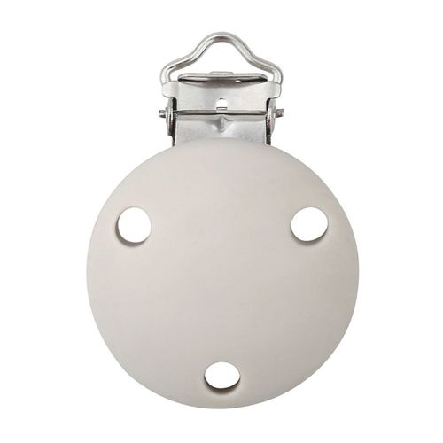 Attache Sucette Rond En Silicone Pour Bébé, Anneau De Dentition, Fermoir De Sécurité, Porte Tétine En Chaîne Factice