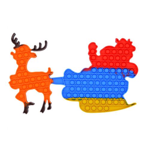 Chariot De Traction En Silicone Pour Les Animaux, Jouet Pour Les Sens De L'Autisme, Balle À Pousser, Décompression, Artisanat