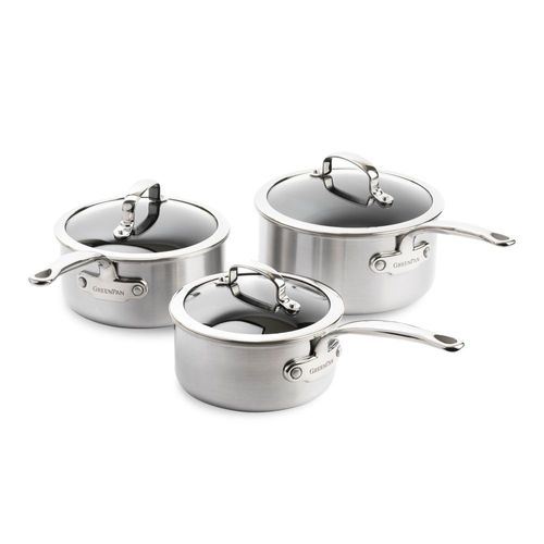 Série De 3 Casseroles Première 16 Cm, 18 Cm Et 20 Cm Avec Couvercle