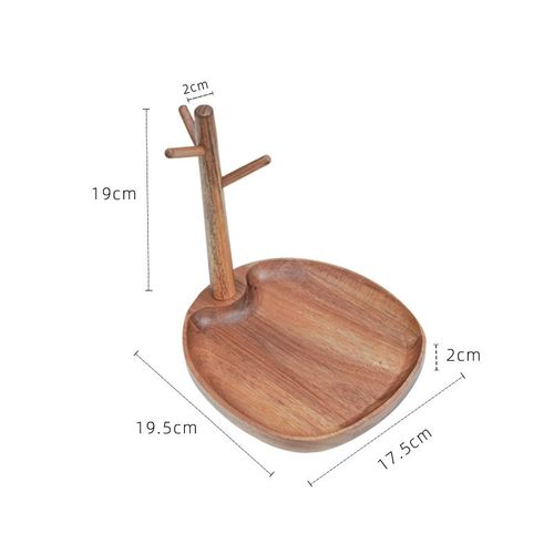 Présentoir à bijoux en bois, 1 pièce, présentoir à suspendre, porte clé, plateau de rangement pour montre, Bracelet, chaîne