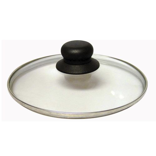 Couvercle Verre 26 Cm + Bouton Bakélite