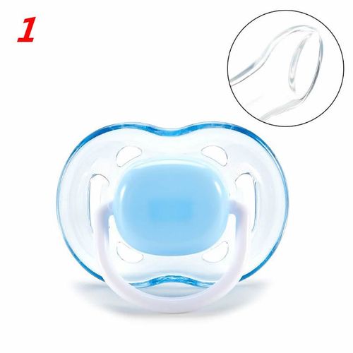 Sucette En Silicone Pour Bébé, Fournitures À Mâcher, Pour Nouveau Né, Confortable, Tétine Plate, Gxmb