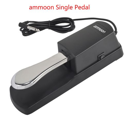 pédale d'amortisseur pour clavier de Piano électrique, pour Casio Yamaha, orgue à tambour, simple/double, 3.5/6.35mm