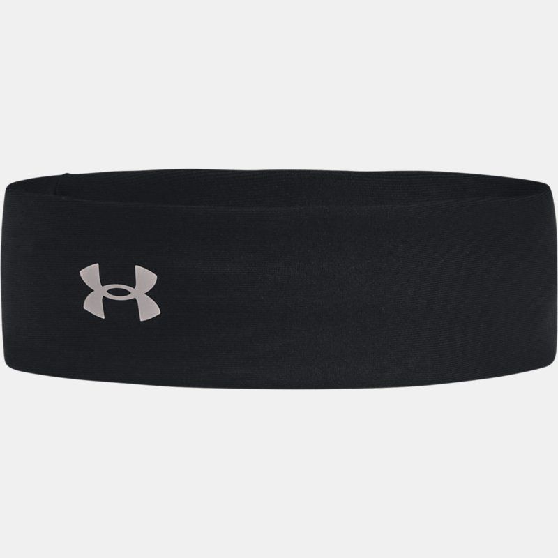 Bandeau Under Armour Play Up Pour Femme Noir / Gris Wolf Osfm