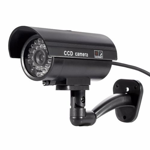 Caméra factice de vidéosurveillance, avec antenne Wifi, infrarouge, LED clignotante, sécurité à piles