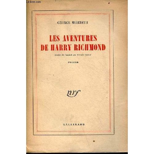 Les Aventures De Harry Richmond - Roman.