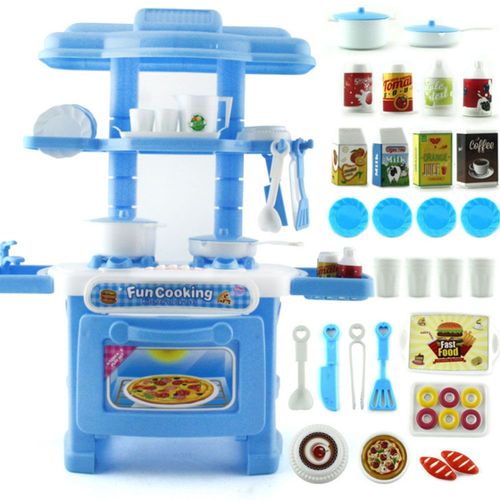 Jeu De Simulation Maison Cuisine Jouets Table À Manger Jouets Léger Et Musique Jouets D'apprentissage Pour Enfants 1 Ensemble De 32