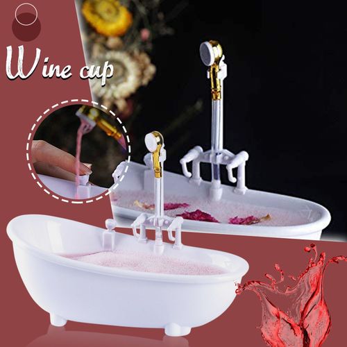 Gobelet à jet d'eau cyclique électrique, pour Cocktail, baignoire créative amusante, pour boissons froides, Milkshake, Bar, boîte de nuit, verre à vin