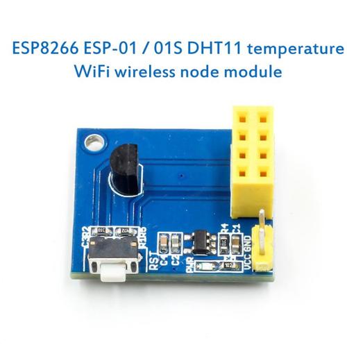 Capteur de température sans fil ESP8266/01S DS18B20, carte adaptateur WiFi, Module 3.7 à 12VDC alimentation