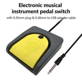Interrupteur à pédale pour Instrument de musique électronique, avec câble  USB de 6.35mm, équipement médical, Machine-outil