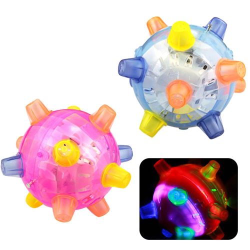 Balles De Danse Lumineuses Créatives Pour Enfants, Musique Rebondissante, Jouet Électrique, Couleur Aléatoire, Cadeau