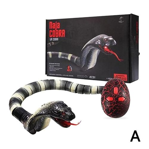 Simulation Infrarouge De Serpent Télécommandé Électrique, Modèle D'Anniversaire, Farces D'Animaux, Jouet Pour Enfants W8k8