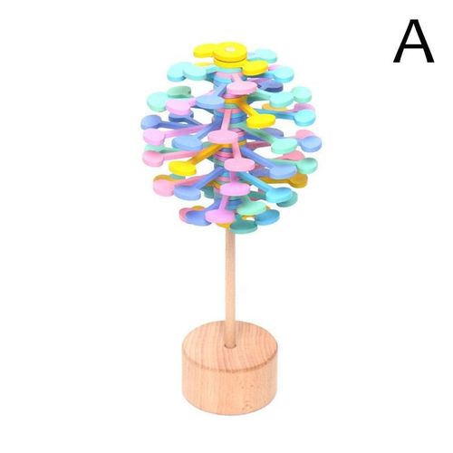 Sucettes Rotatives En Bois Pour Enfants Et Adultes, Jouets En Bois Pour La Maison Et Le Bureau, Anti-Stress, Décoration Artistique, G Z8s2