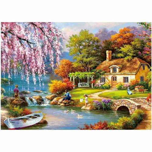 Puzzle En Avion En Papier 1000 Pièces, Cadeau Éducatif De Décompression, Halloween, Noël, Enfants/Adultes, Jouet De Décoration H9h2