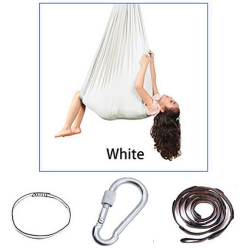 Hamac Aérien De Yoga, Balançoire Élastique Multifonction Anti Gravité, Ceintures D'entraînement De Yoga, Balançoire De Voyage En Plein Air