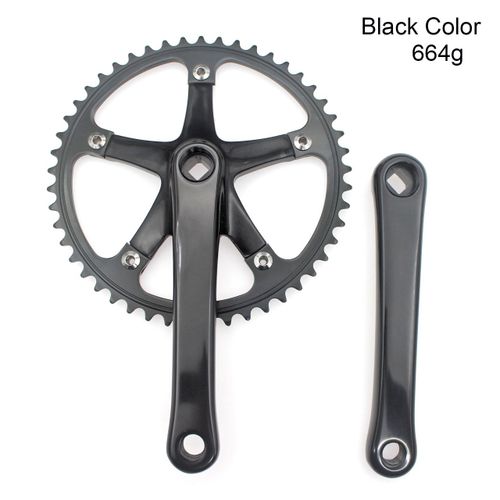 Noir - Partners Gear Pédalier Intégré À Vitesse Unique, Plaque Dentée Jowheel, Pignon, Accessoires De Vélo, Pièces De Vélo, 49t