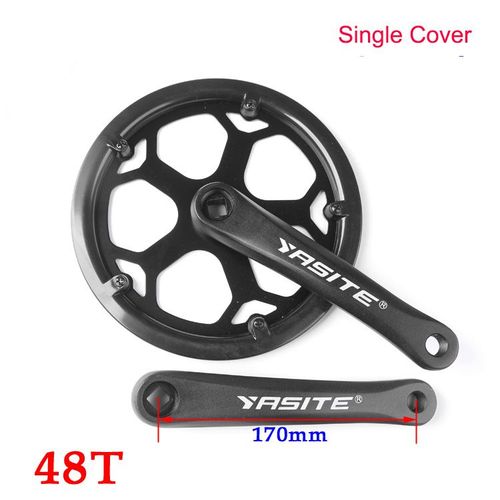48t 170 Mm - Pédalier De Vélo De Route Pliable, Plaque À Dents Creuses, Pignon De Vélo, Accessoires De Vélo, Pièces De Vélo