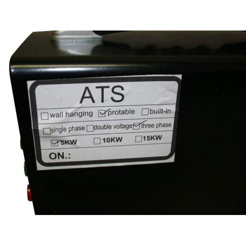 Système de transfert automatique de l'alimentation électrique ATS