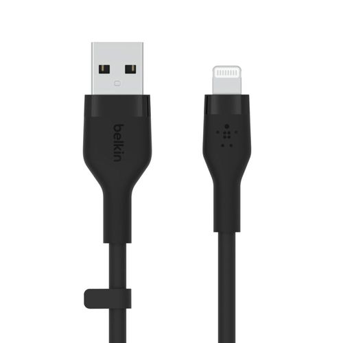 Belkin BOOST CHARGE - Câble Lightning - USB mâle pour Lightning mâle - 2 m - noir