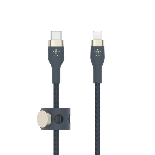 Belkin BOOST CHARGE - Câble Lightning - 24 pin USB-C mâle pour Lightning mâle - 1 m - bleu