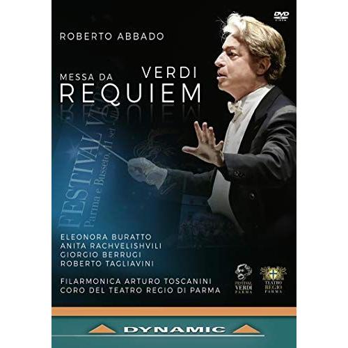 Verdi: Messa Da Requiem [Eleonora Buratto; Anita Rachvelishvili; Giorgio Berrugi; Roberto Tagliavini; Roberto Abbado] [Dynamic: 37895] [Dvd] [2021]