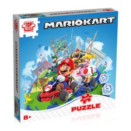 Winning Moves Puzzle Mario Kart Autour Du Monde 500 Pièces