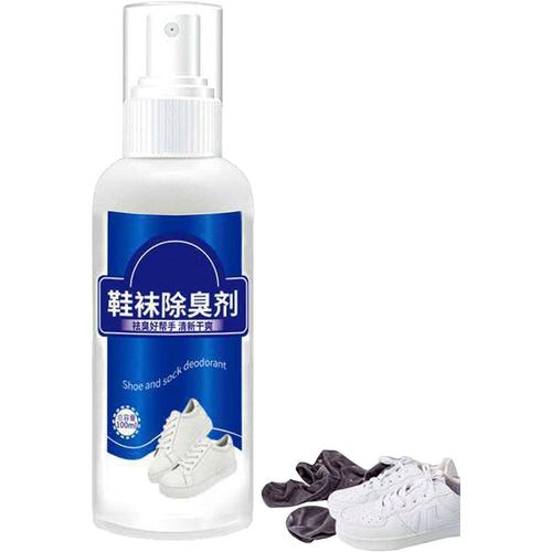Deodorant Chaussures Anti-odeurs 100 ML Anti Odeur Chaussure Vaporisateur  Désodorisant Naturel Desinfectant Chaussure pour Chaussures Et Éliminateur  D'odeurs pour Les Pieds