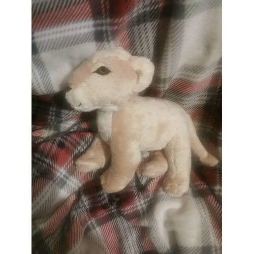 Doudou Peluche Lionne Mara Beige Ecru Billes Félins Disneynature Disney Gipsy