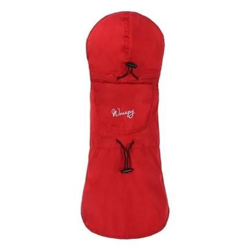 Wouapy - Wouap Imperméable Pliable Pour Chien Essentiel T55 Rouge - Rouge