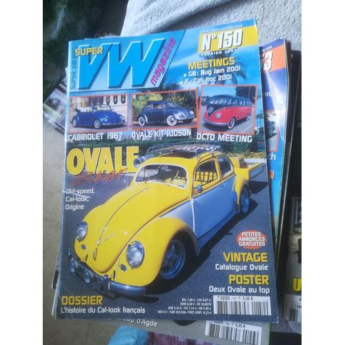 Super Vw Magazine 150 De 2002 Cox Cab,Ovale Kit,Cox 56