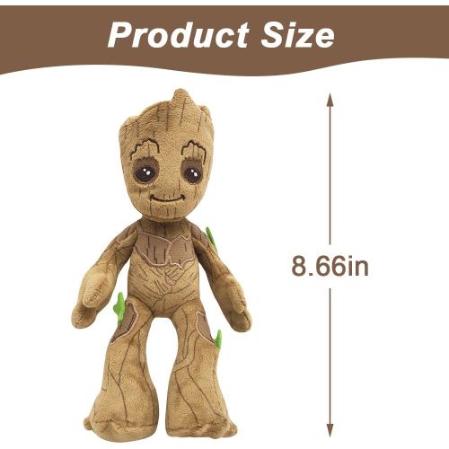 YIDOMDE 33cm Iron Golem Jouet en Peluche, Mignon Peluche Poupée