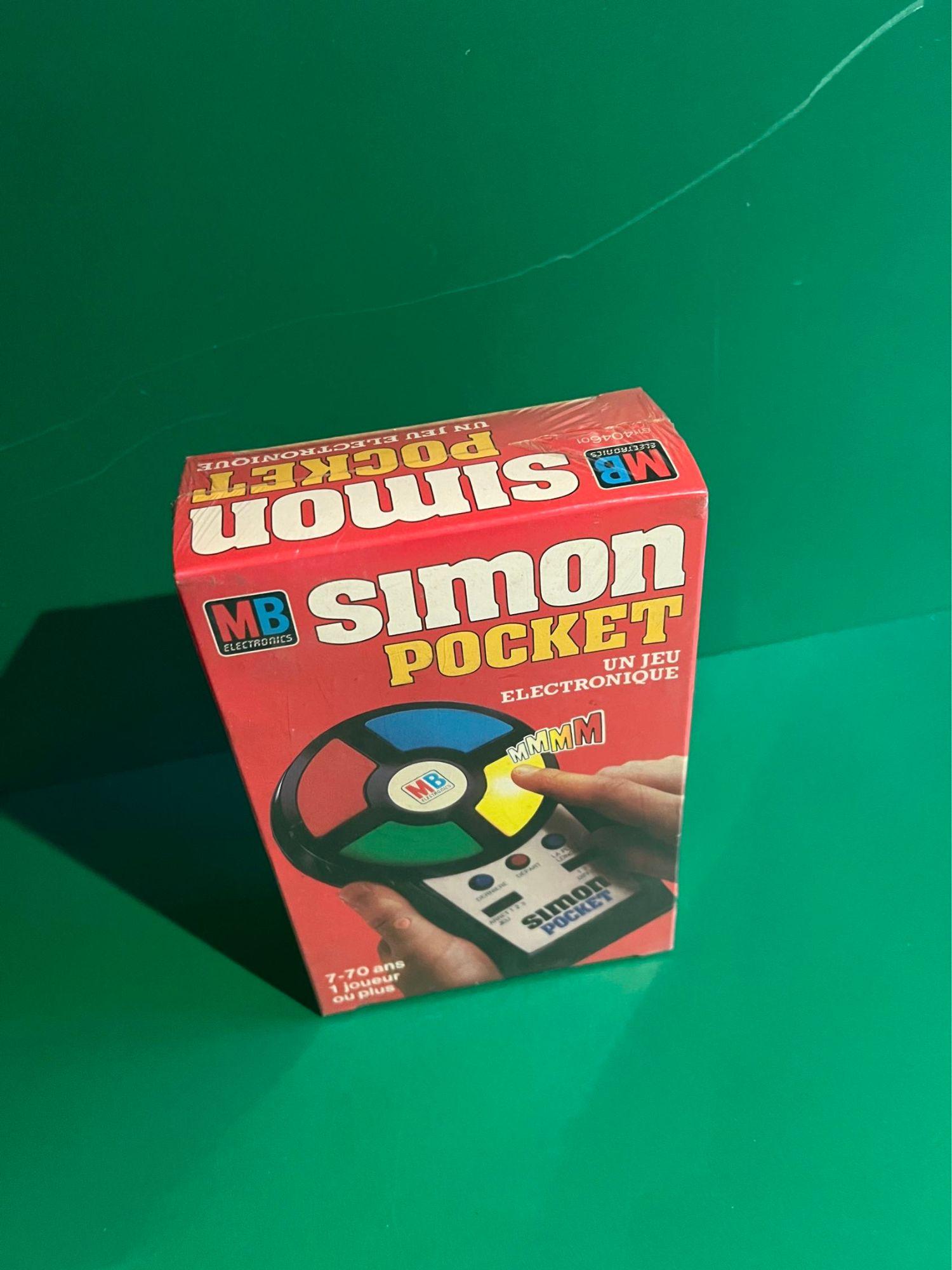 Jeu électronique Simon Pocket MB 1978 - Ma Brocante Vintage