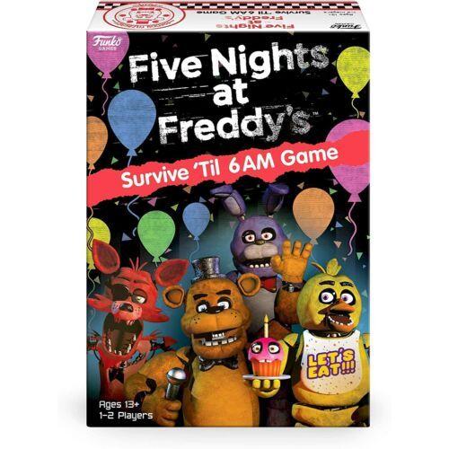 Funko Board Game Five Nights At Freddy's Survive Til 6 Am Game