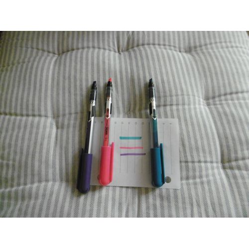 Surligneur Tetras Signal Pentel Lot De 3 Assorties Sl15