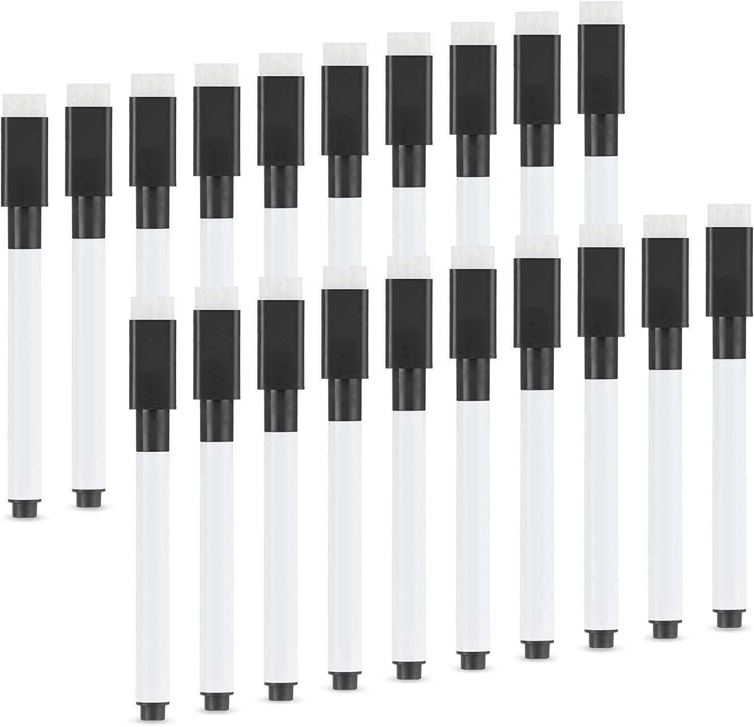 Feutre Tableau Blanc Effacable 20 Pcs, Marqueur Tableau Blanc