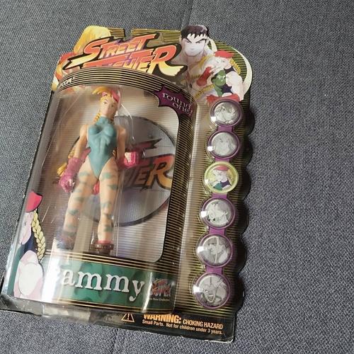1999 Figurine Resaurus Capcom Street Fighter Round One Cammy 