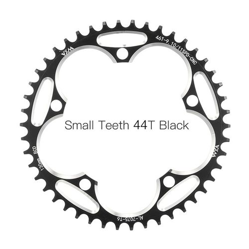 44t Noir Et Vis - Pignon De Vélo À Chaîne Étroite Et Large 130bcd, Pour Voiture De Course Professionnelle, Conçu Pour Shimano