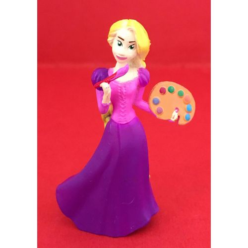 Figurine Raiponce Peintre ("Comptines Et Figurines" Disney 2018)