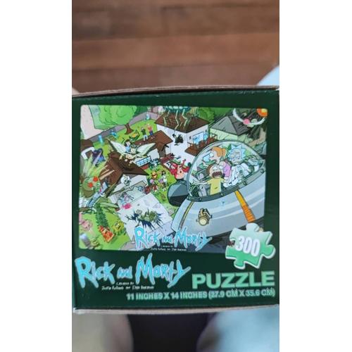 Rick And Morty Puzzle 300 Pièces 27,9cm X 35,6cm