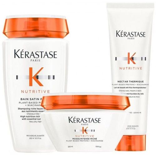 Routine Satin Riche Nutritive Kérastase 