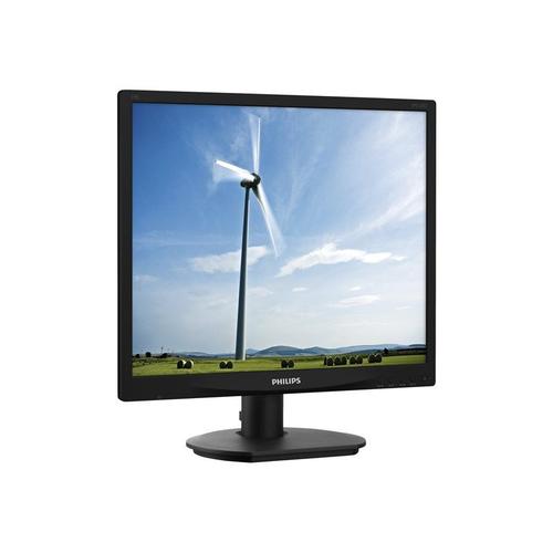 Philips S-line 19S4QAB - Écran LED - 19" - 1280 x 1024 @ 60 Hz - IPS - 250 cd/m² - 1000:1 - 5 ms - DVI-D, VGA - haut-parleurs - noir texturé