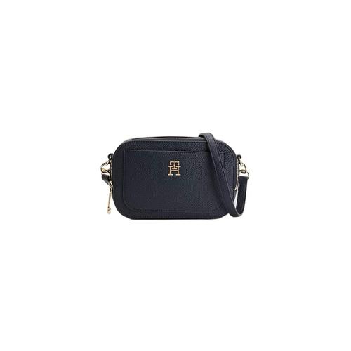 Sac bandoulière Tommy Jeans TH Emblem Femme Bleu