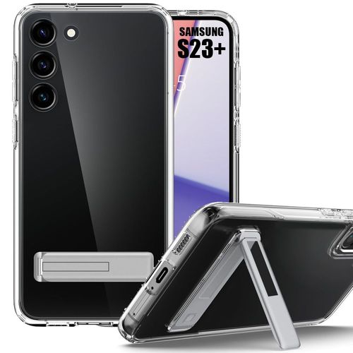 Coque Support Pour Samsung Galaxy S23+ / S23 Plus Transparent Antichoc - E.F.Connection