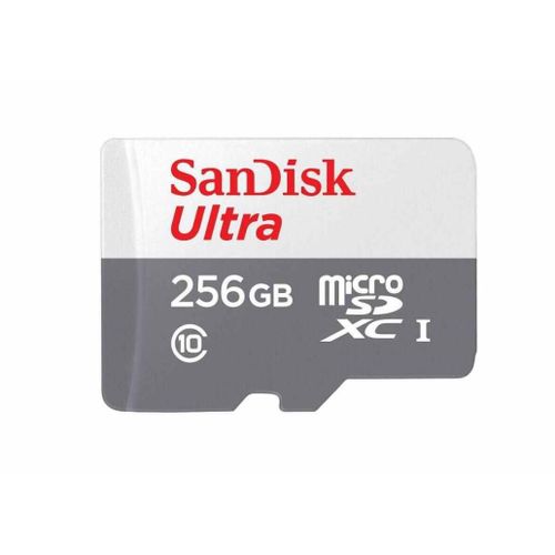 SanDisk ULTRA microSDXC 256GB 100MB/s A1 CL10 UHS-I - SDSQUNR-256G-GN3MN
